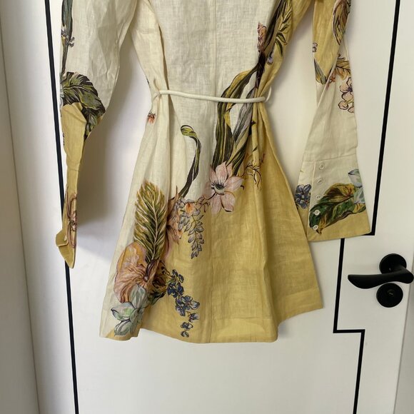 Alemais Orlander Mini Dress in FLORAL PRINT - Picture 11 of 15